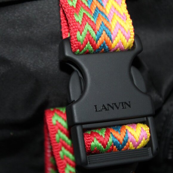 Lanvin Curb Ribbons Nylon Backpack Rucksack main image 5